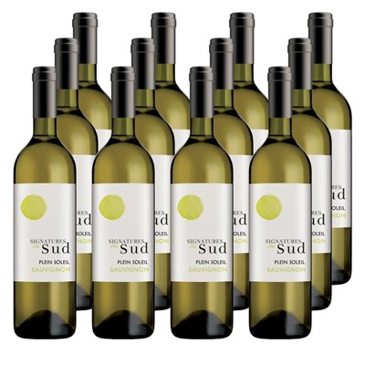 Case of 12 Signatures de Sud Sauvignon Blanc 75cl White Wine Wine